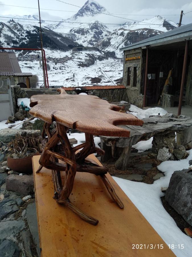 Qusha Guesthouse Meeting In The Mountains And Views Stepantsminda Exterior photo
